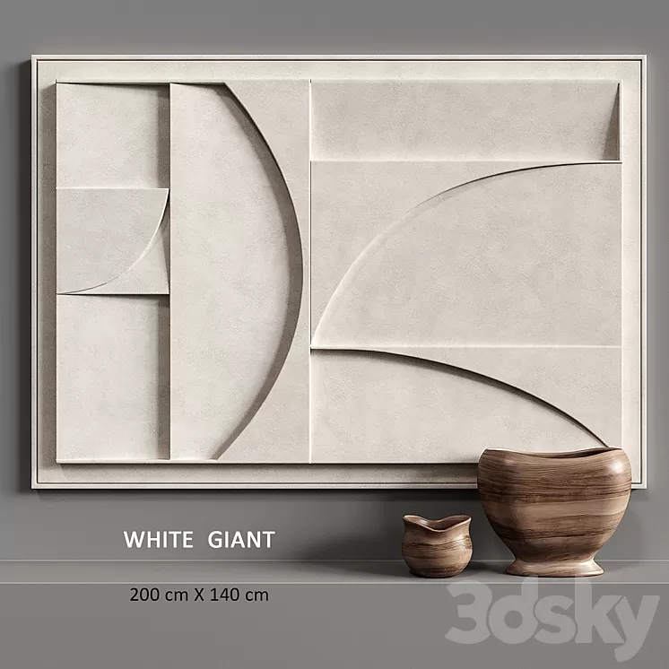 WHITE GIANT set 3D Model