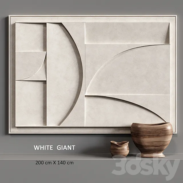 WHITE GIANT set 3DModel