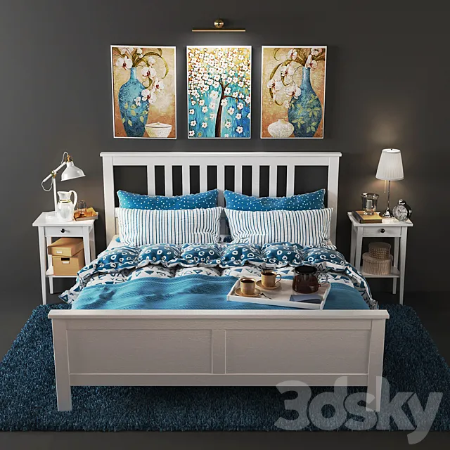 White HEMES from IKEA 3DModel