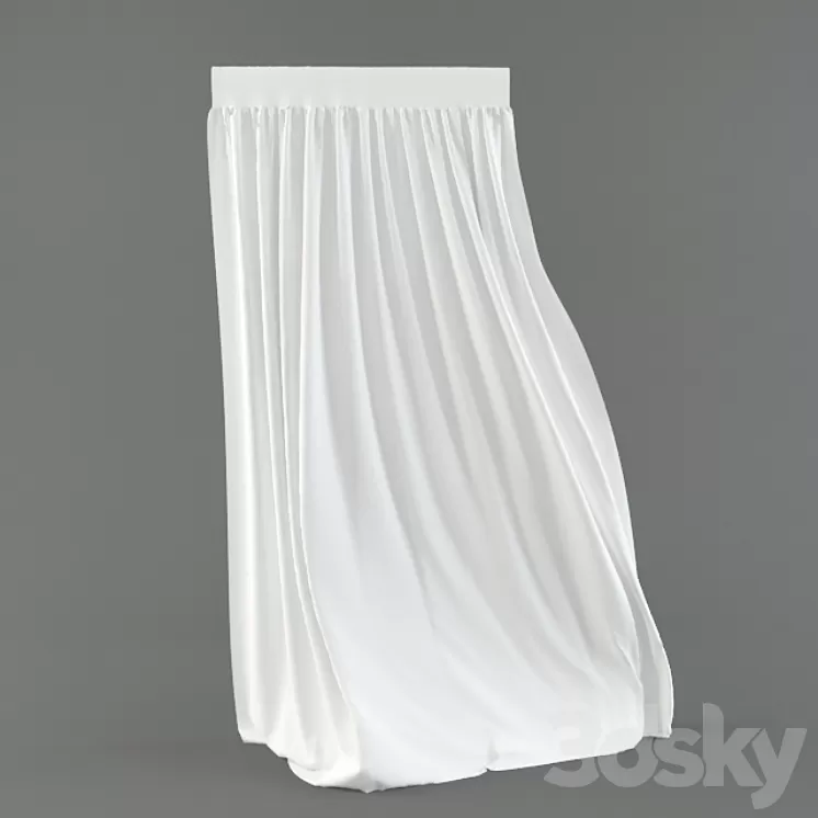 White Shade 3D Model