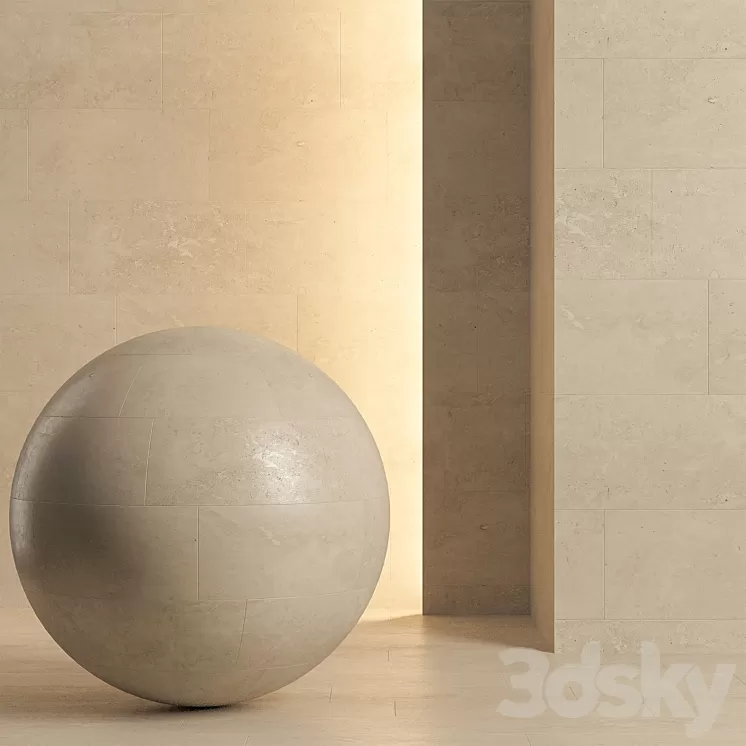 white stone 3D Model Free