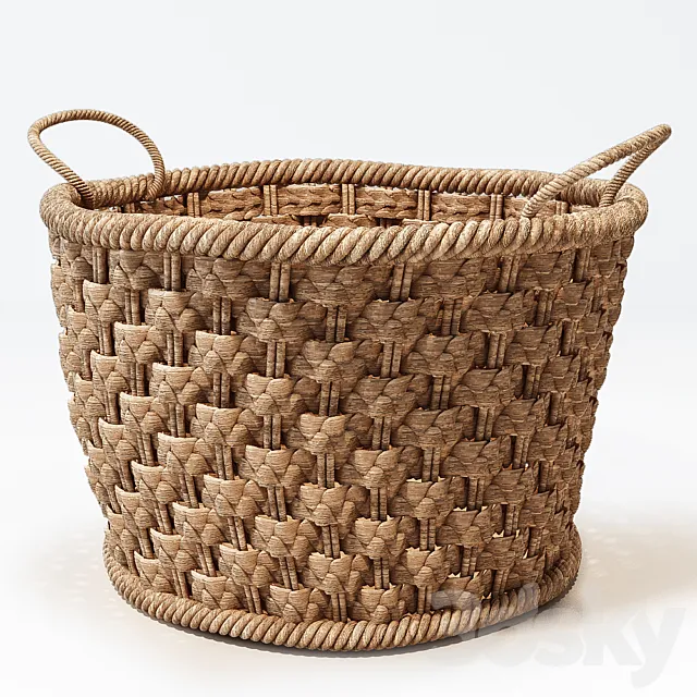 Wicker Basket 3DModel