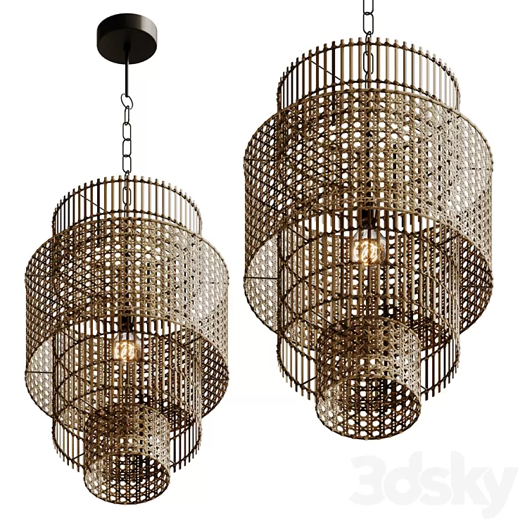 Wickham Suspension By Cyan Design 3D Model