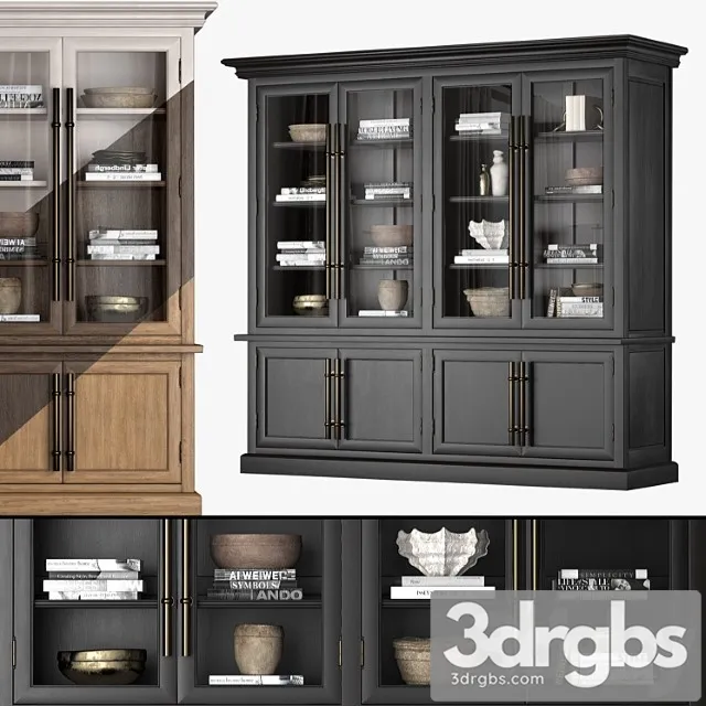 Wide buffet 61460467 blk 3D Model Free