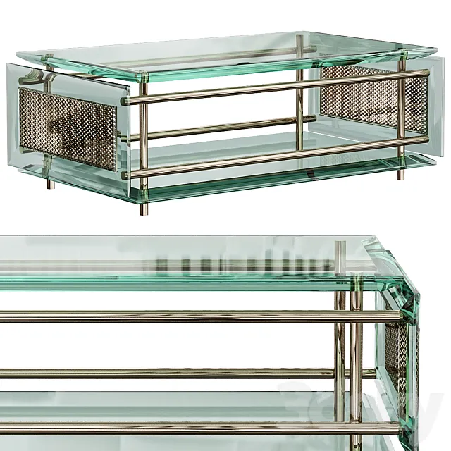 Wiener Box Coffee Table by Wiener GTV Design - Clippings 3DModel