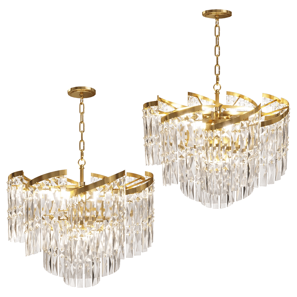 Wilkhahn - Chandelier Sapparo 2176-05-12P 3D Model