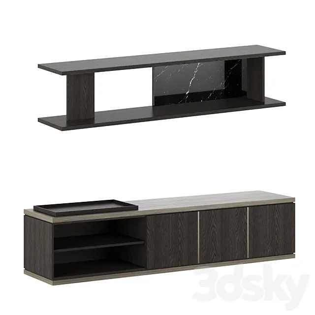 Will & Lora TV Units by Laskasas 3DModel