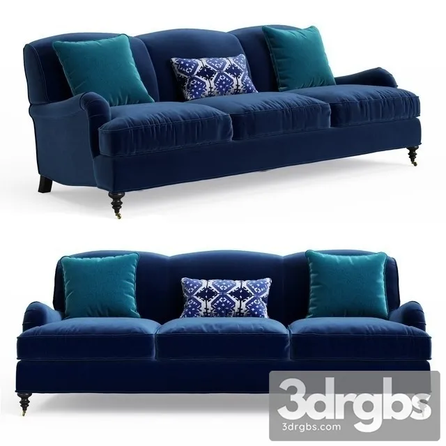 Williams Sonoma Bedford Sofa 3D Model Free