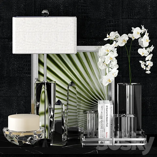 Williams Sonoma decoration set 2 3D Model