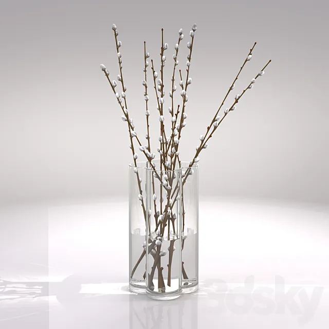 Willow vase 3D Model