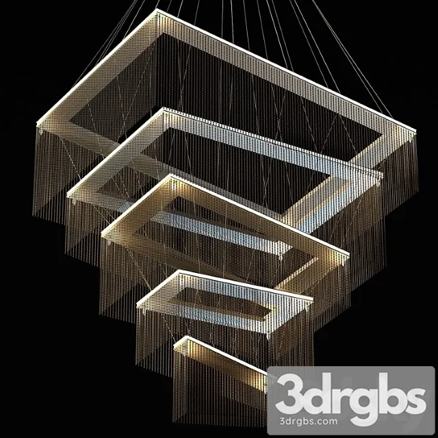 Willowlamp Geometric Storm 1 3D Model Free