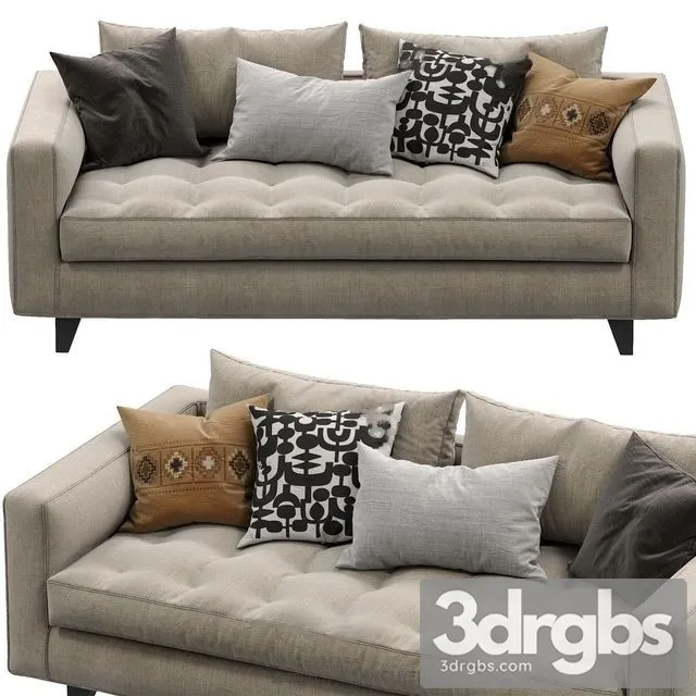 Willy Slim Marac Sofa 3D Model Free