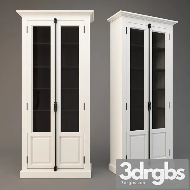 Winchester collection bookcase 3D Model Free