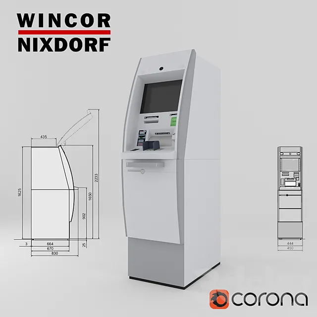 Wincor cineo c4040 3D Model