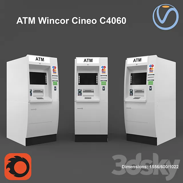 Wincor cineo c4060 3D Model