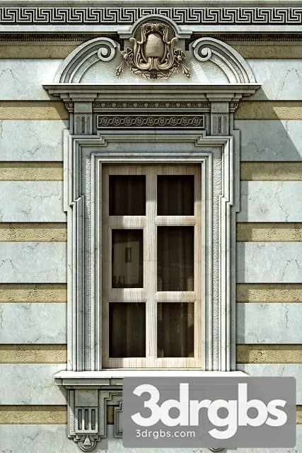 Window Casing 3D Model Download