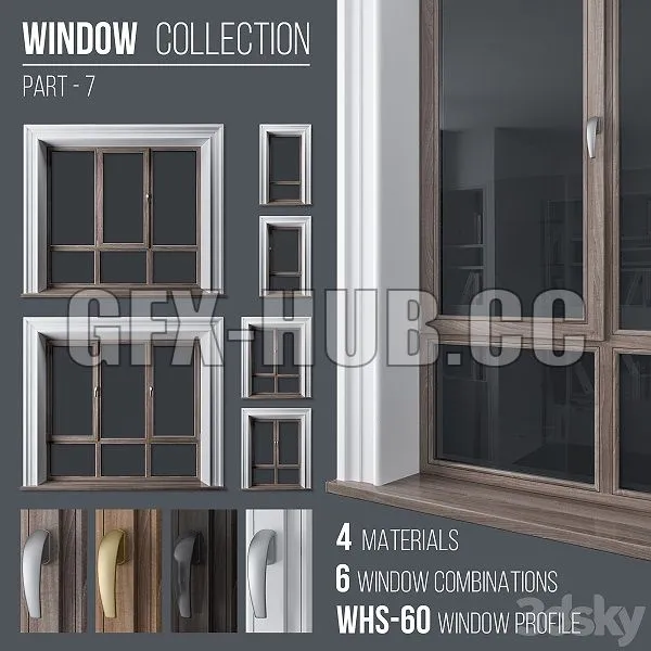 Window Collection Part 7 3D Model