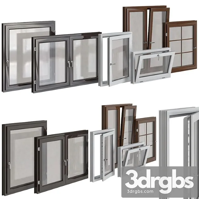 Window collections 4 3D Model Download