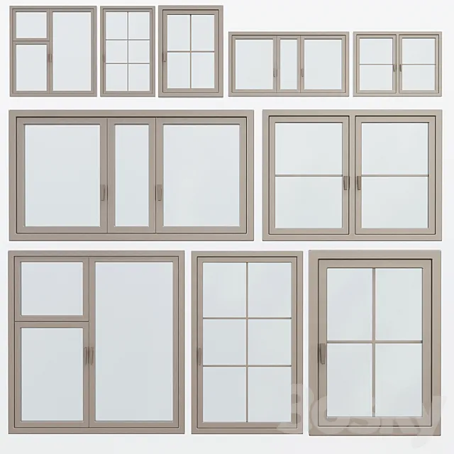 Window Collections No. 7 3DModel