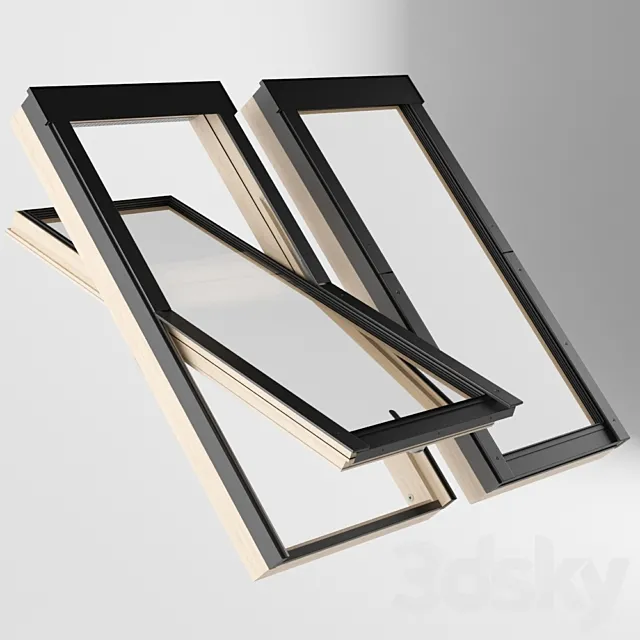 Window for roofs 3DModel
