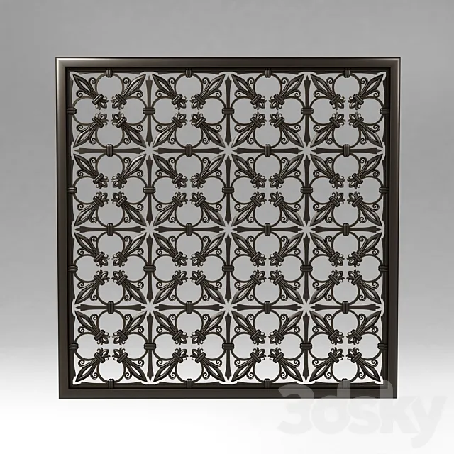 Window grilles 4949 3DModel