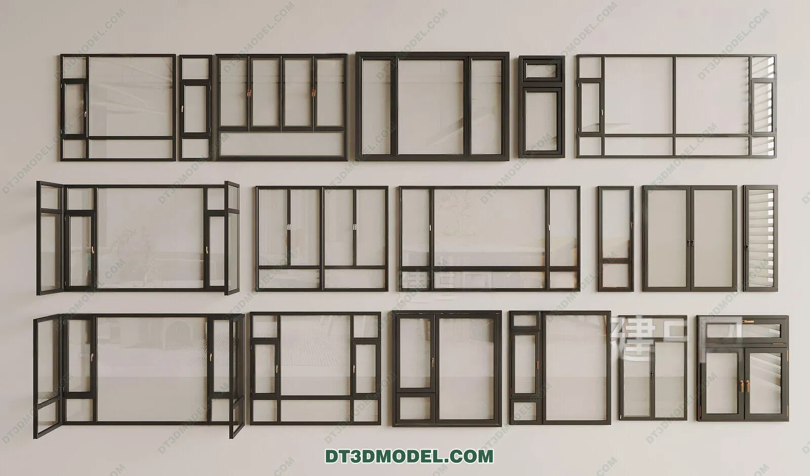 Windows 3D Blocks - 3D Model - 010
