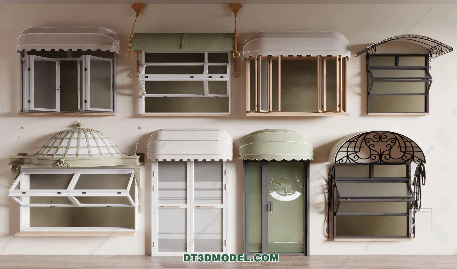 Windows 3D Blocks - 3D Model - 012