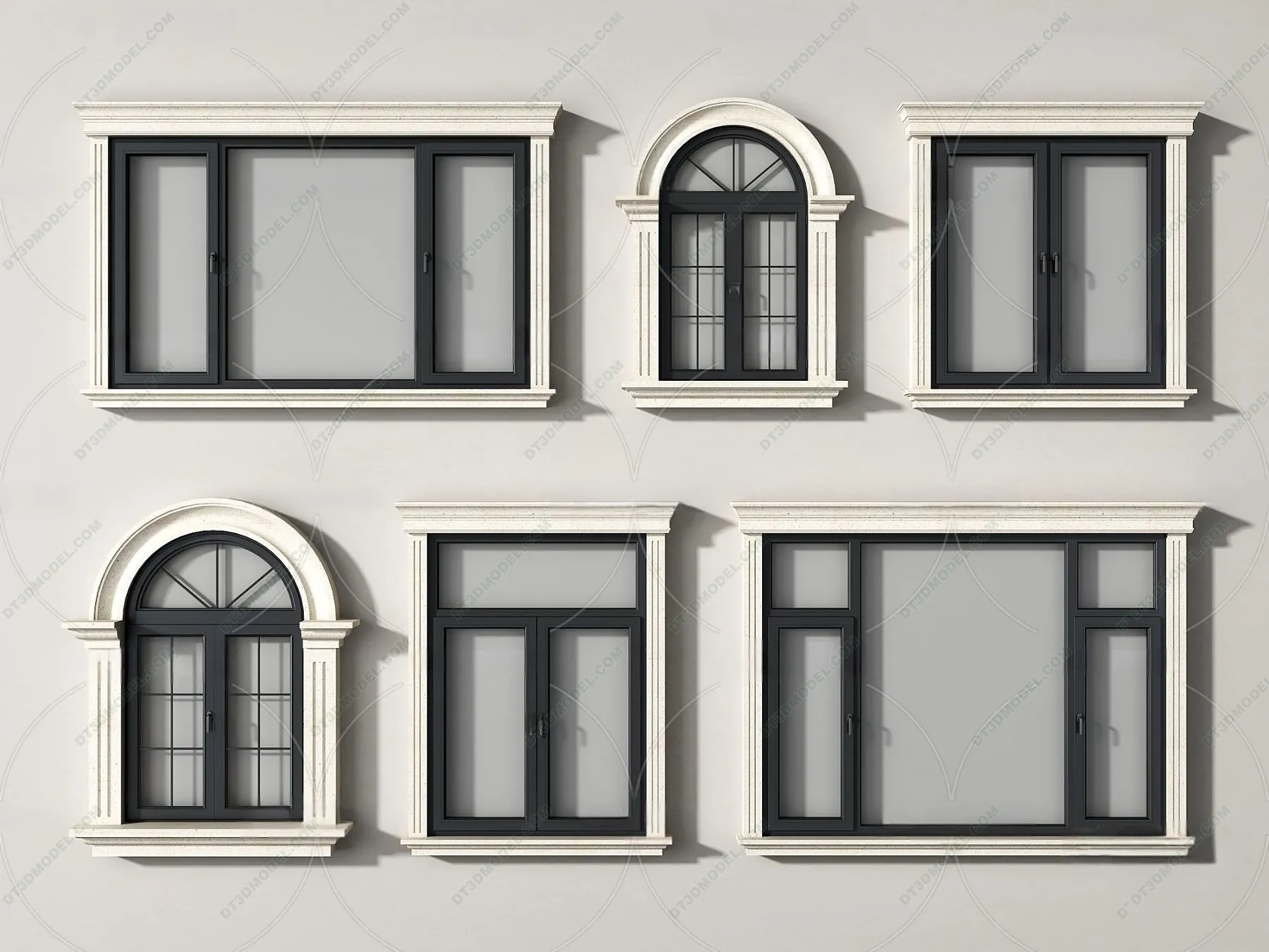 Windows 3D Blocks - 3D Model - 041