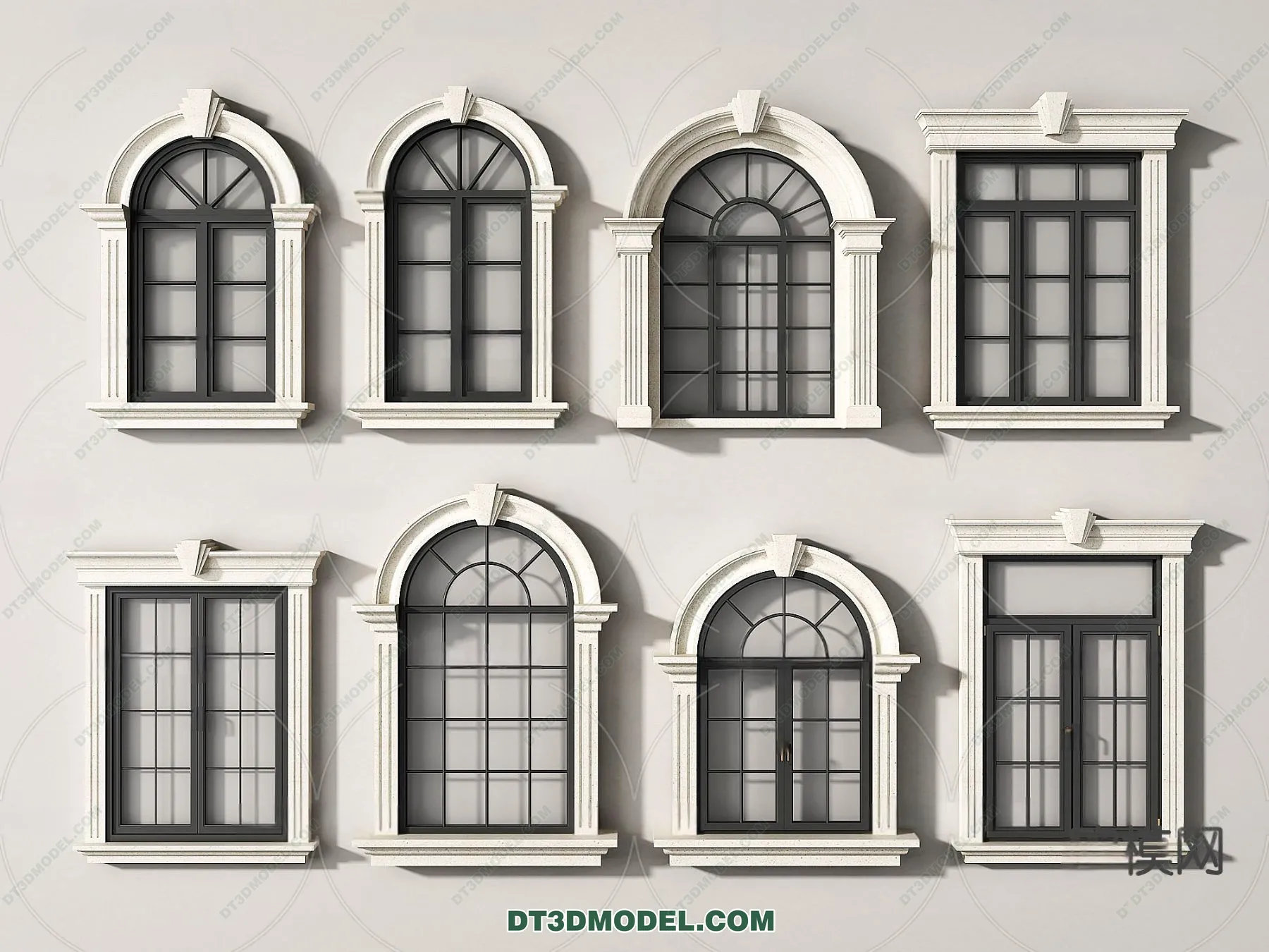 Windows 3D Blocks - 3D Model - 042