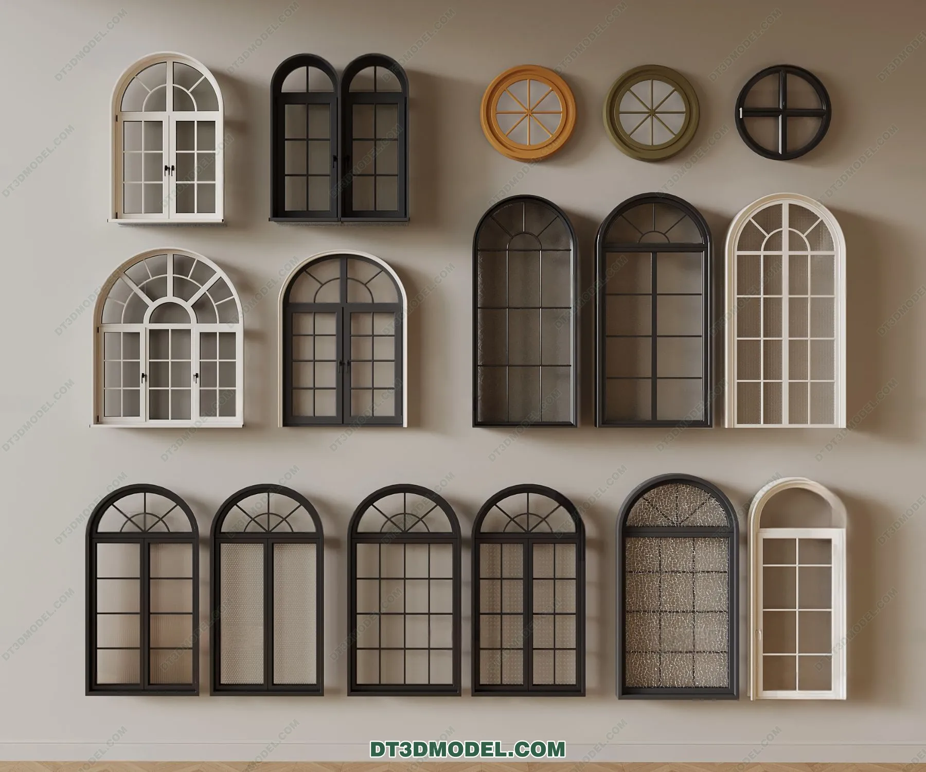 Windows 3D Blocks - 3D Model - 046