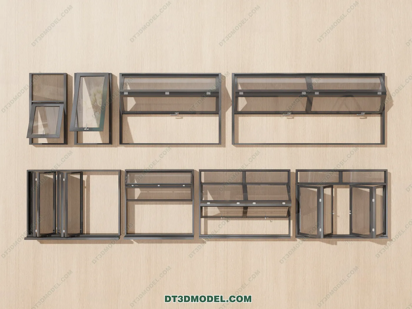 Windows 3D Blocks - 3D Model - 063