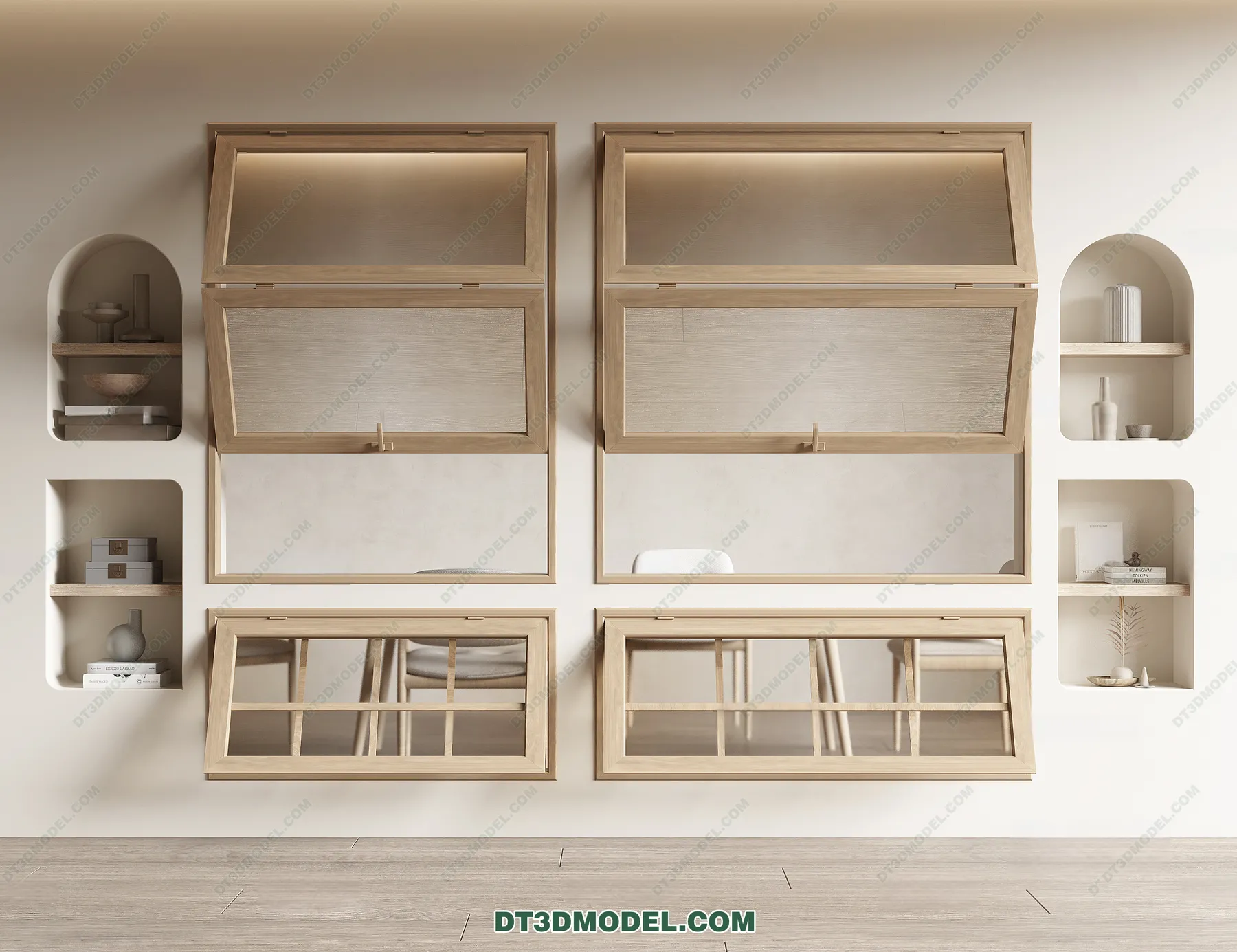 Windows 3D Blocks - 3D Model - 066