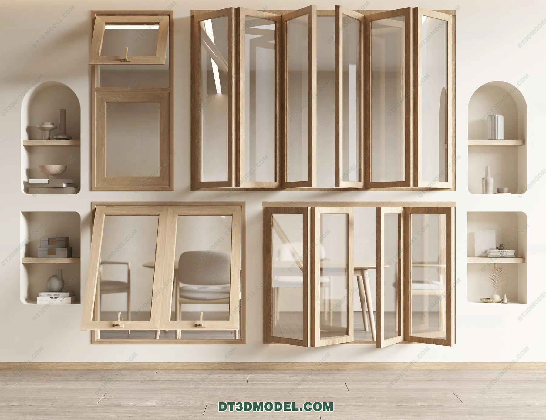 Windows 3D Blocks - 3D Model - 067