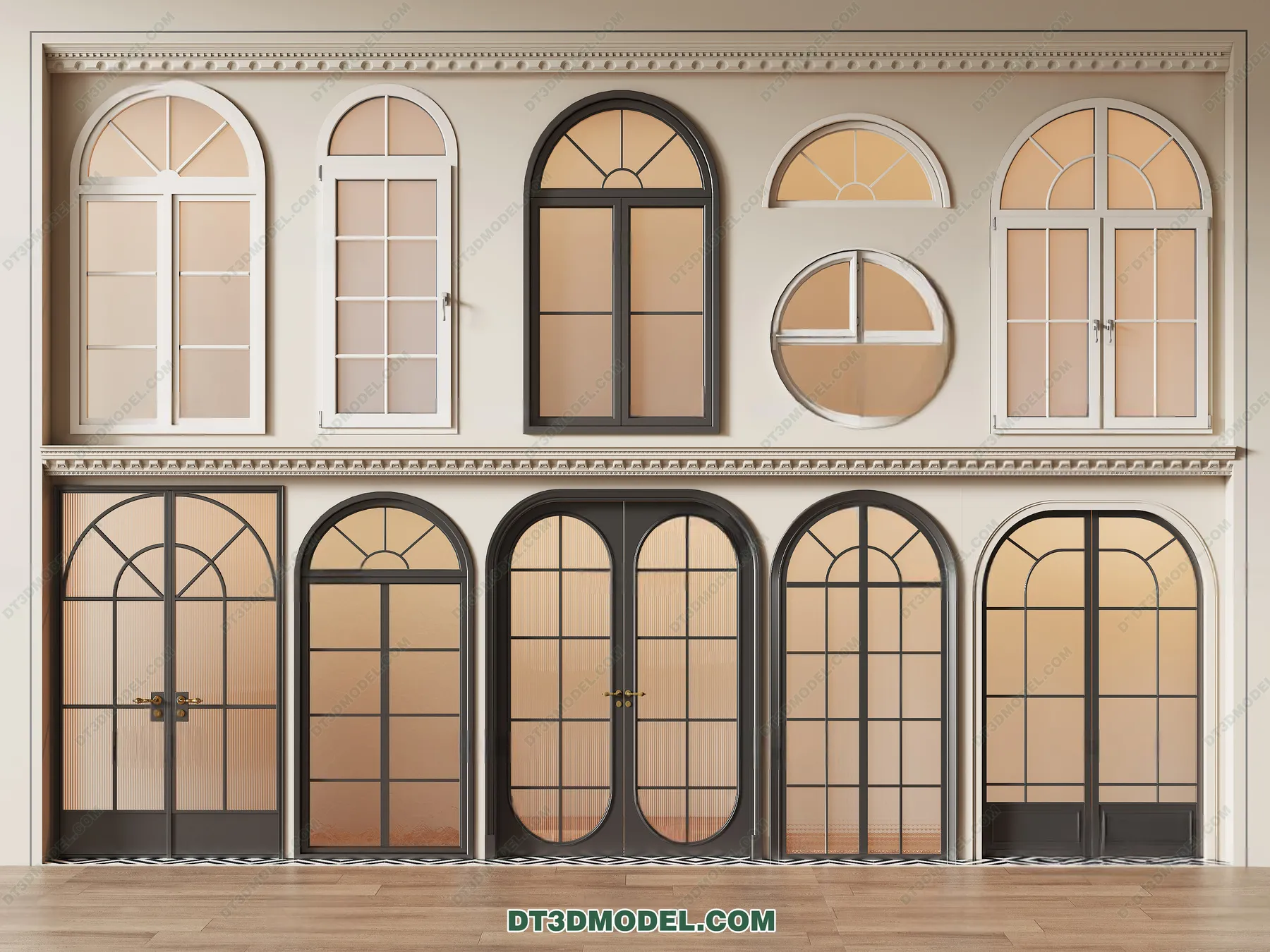 Windows 3D Blocks - 3D Model - 068