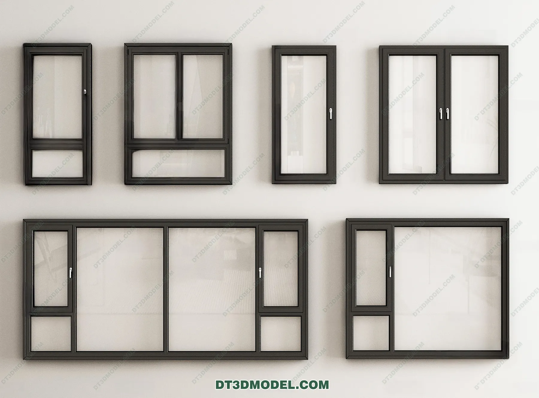 Windows 3D Blocks - 3D Model - 070