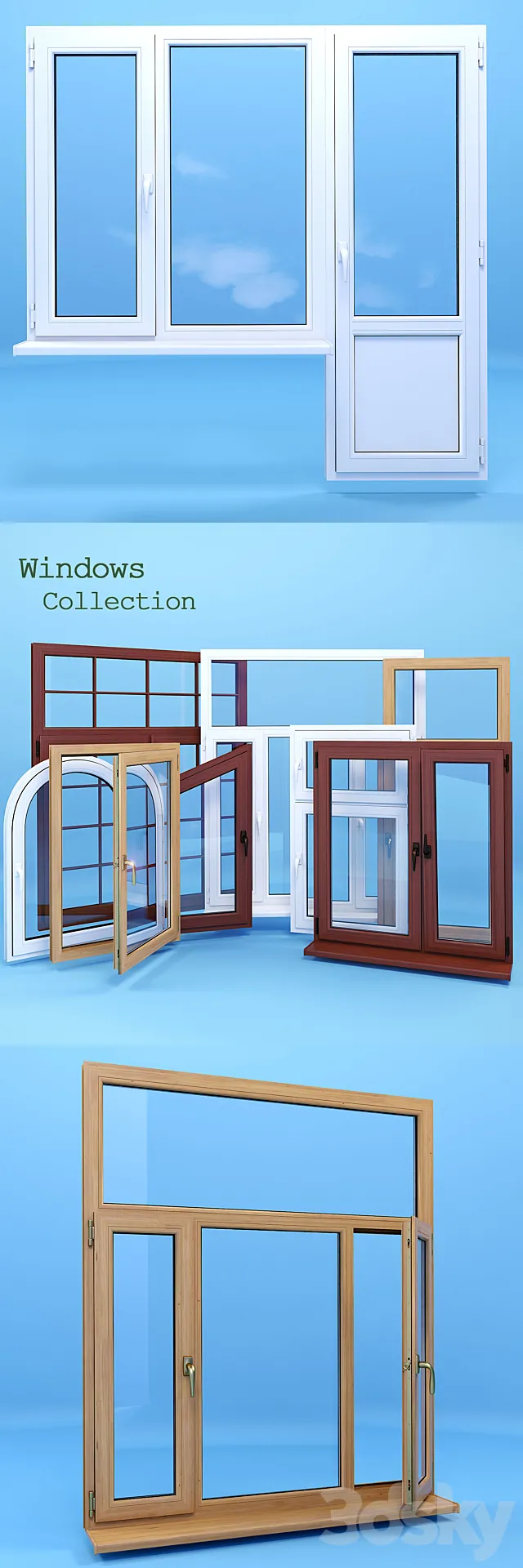 Windows collection 3DModel