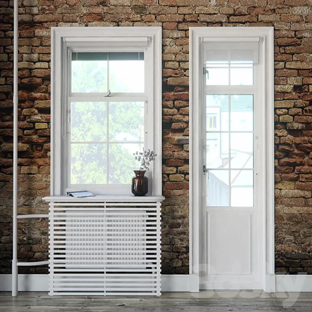 Windows in Scandinavian style 3DModel