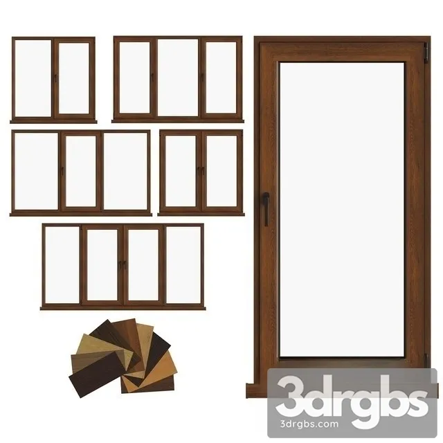 Windows Set 1 3D Model Free