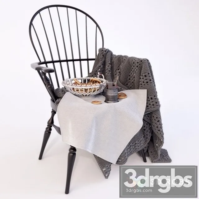 Windson Armchair 3D Model Free