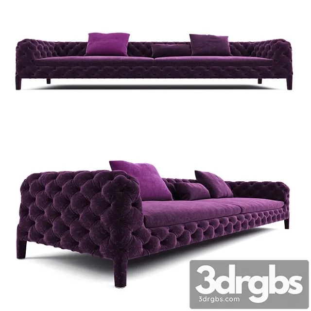 Windsor sofa 2 3D Model Free