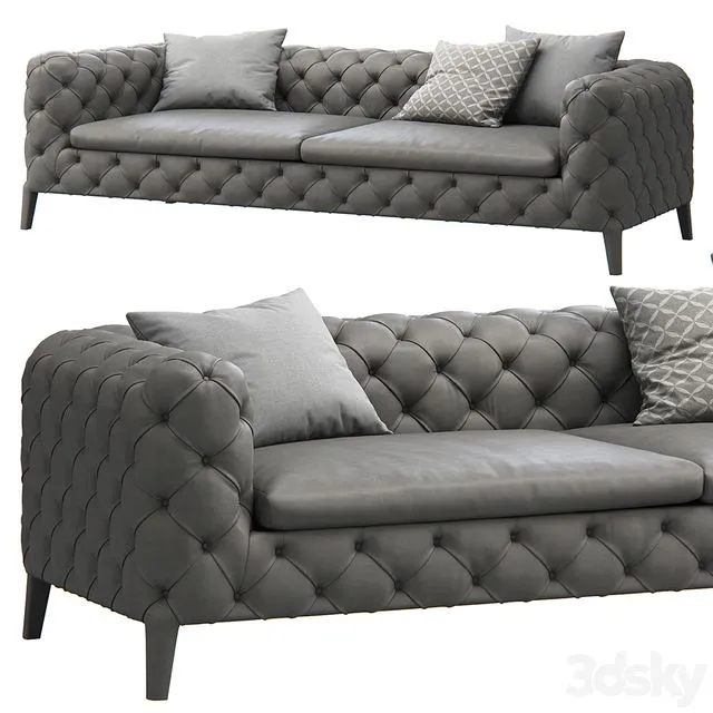 Windsor Sofa by Arketipo Firenze 3D Model