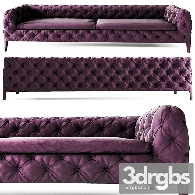 Windsor Sofa Manzoni E Tapinassi 3D Model Free