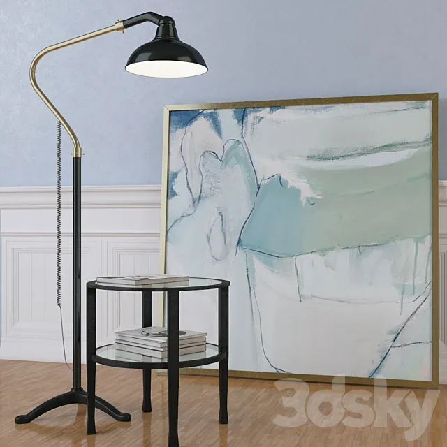 WINDSOR TASK FLOOR LAMP 3DModel