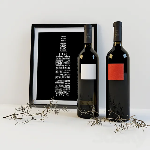 Wine 3D Model