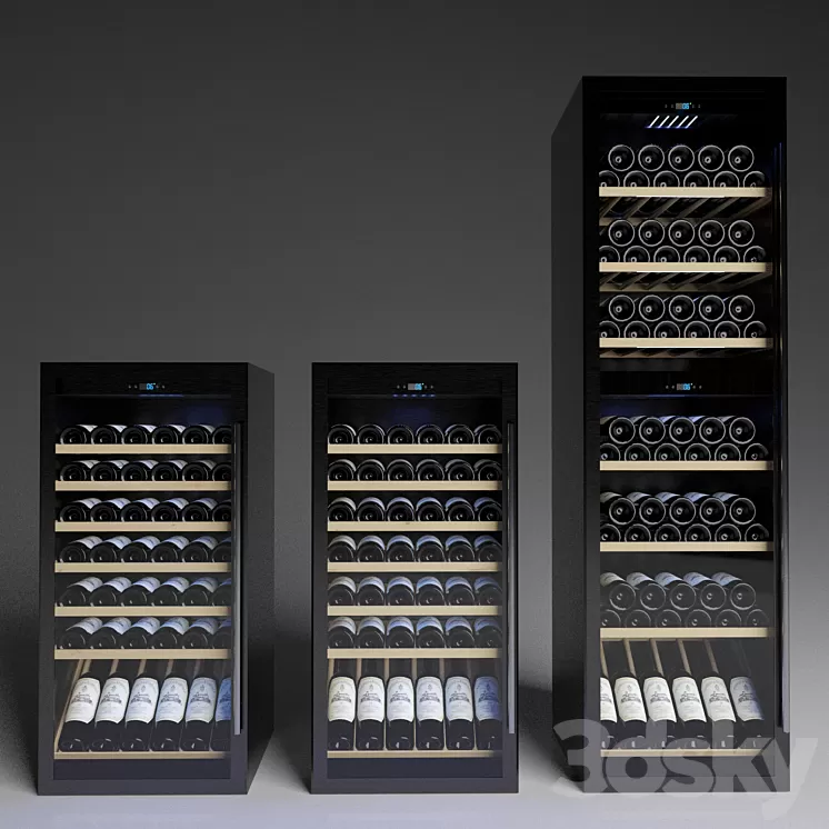 Wine cabinet 3D Model