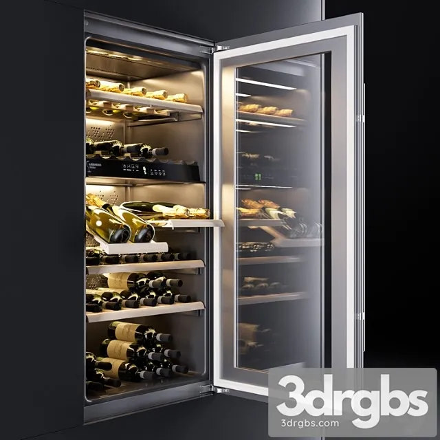 Wine Cabinet Liebherr WTEES 2053 3D Model Free