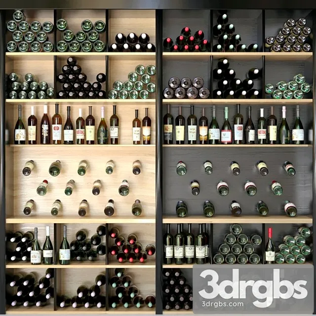 Wine cabinet with wine 3. alcohol Free Download