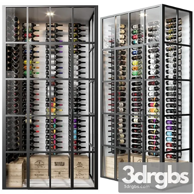 Wine cellar 06 3D Model Free