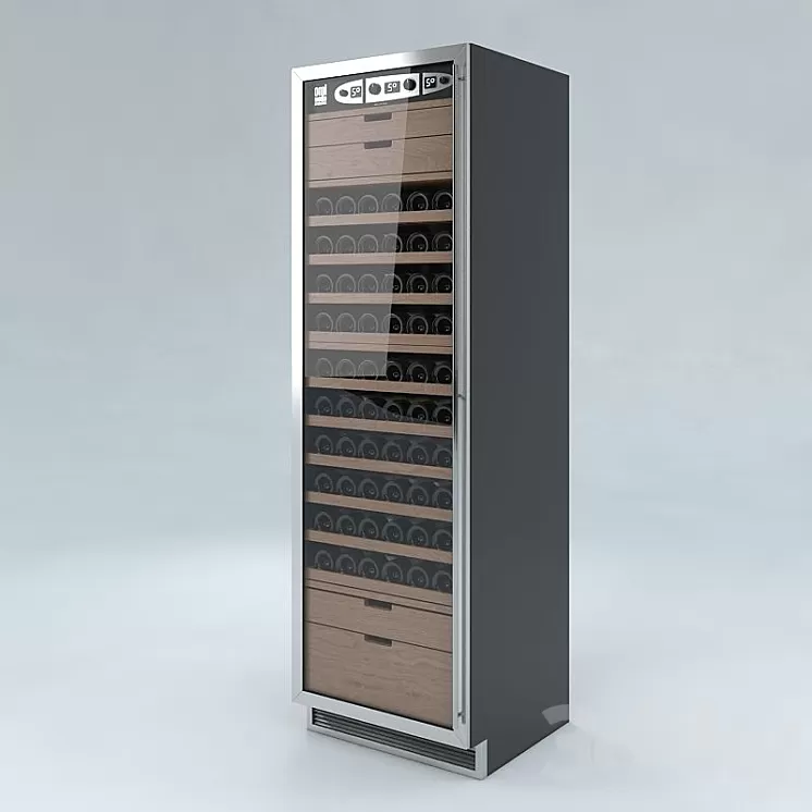 Wine fridge 3D Model