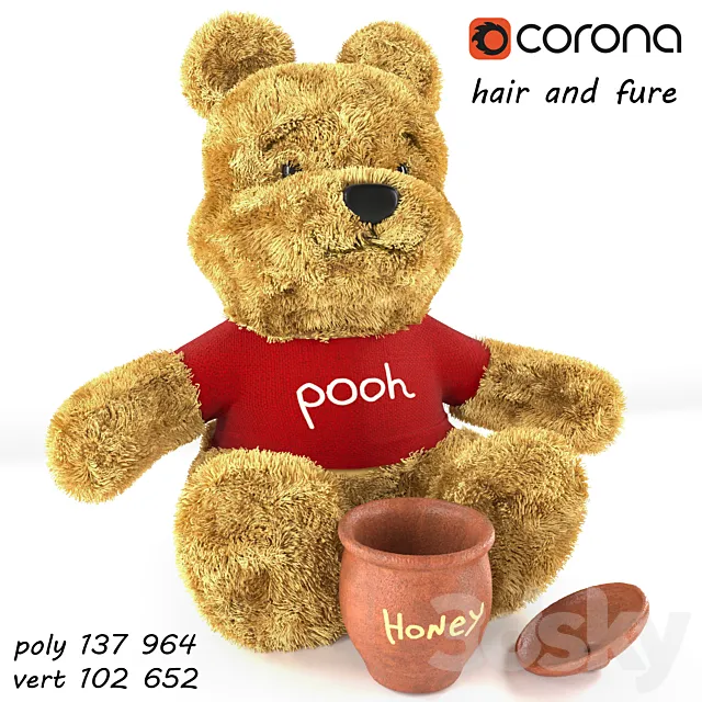 Winnie the Pooh 3D Model